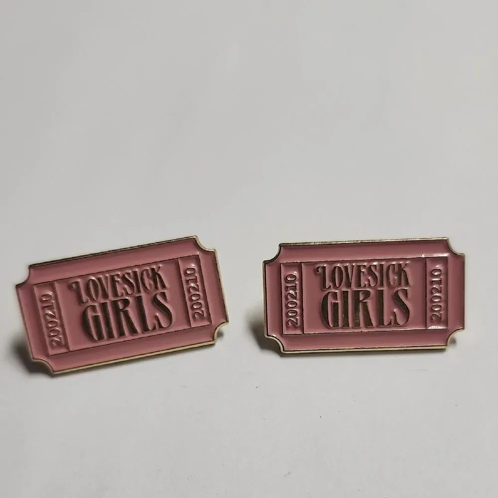 Lovesick Girls Pink Pins